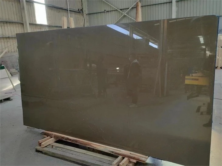 Armani Brown slabs polished